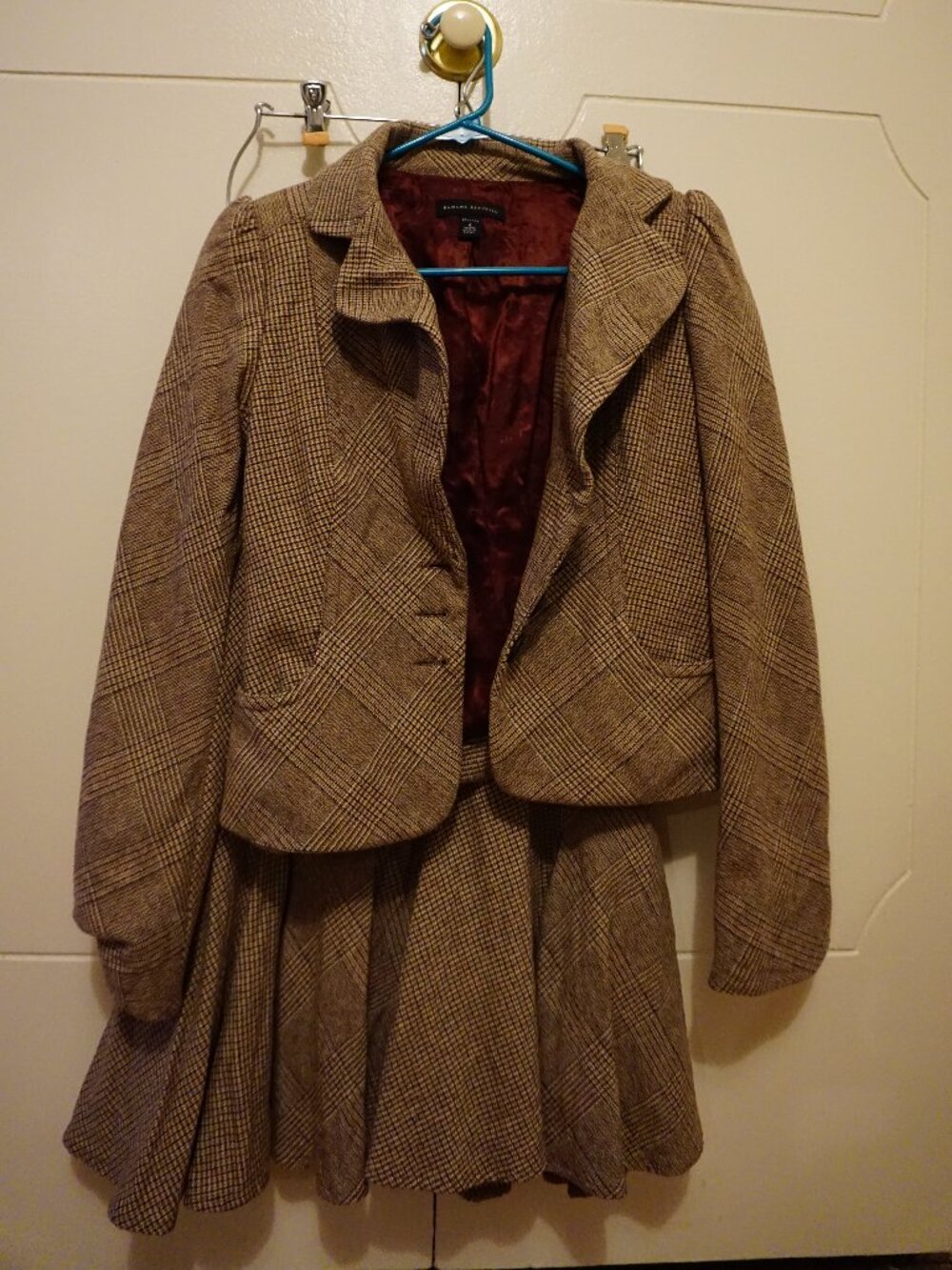 Banana Republic Wool Skirt Suit